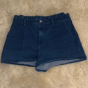 Altar’d State Blue Jean Shorts